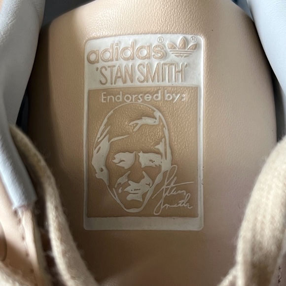 Adidas Stan Smith, Tan / White, Size 5.5 (fits like 6.5) - Picture 4 of 5